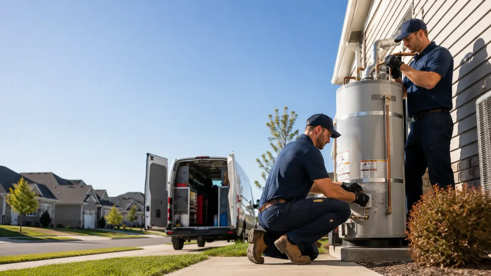 Water Heater Installation in Burnett, WI